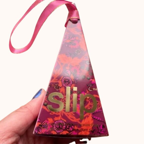 slip Moonflower Nights Scrunchie Holiday Ornament, 4x Scrunchie Pack - Picture 10 of 14